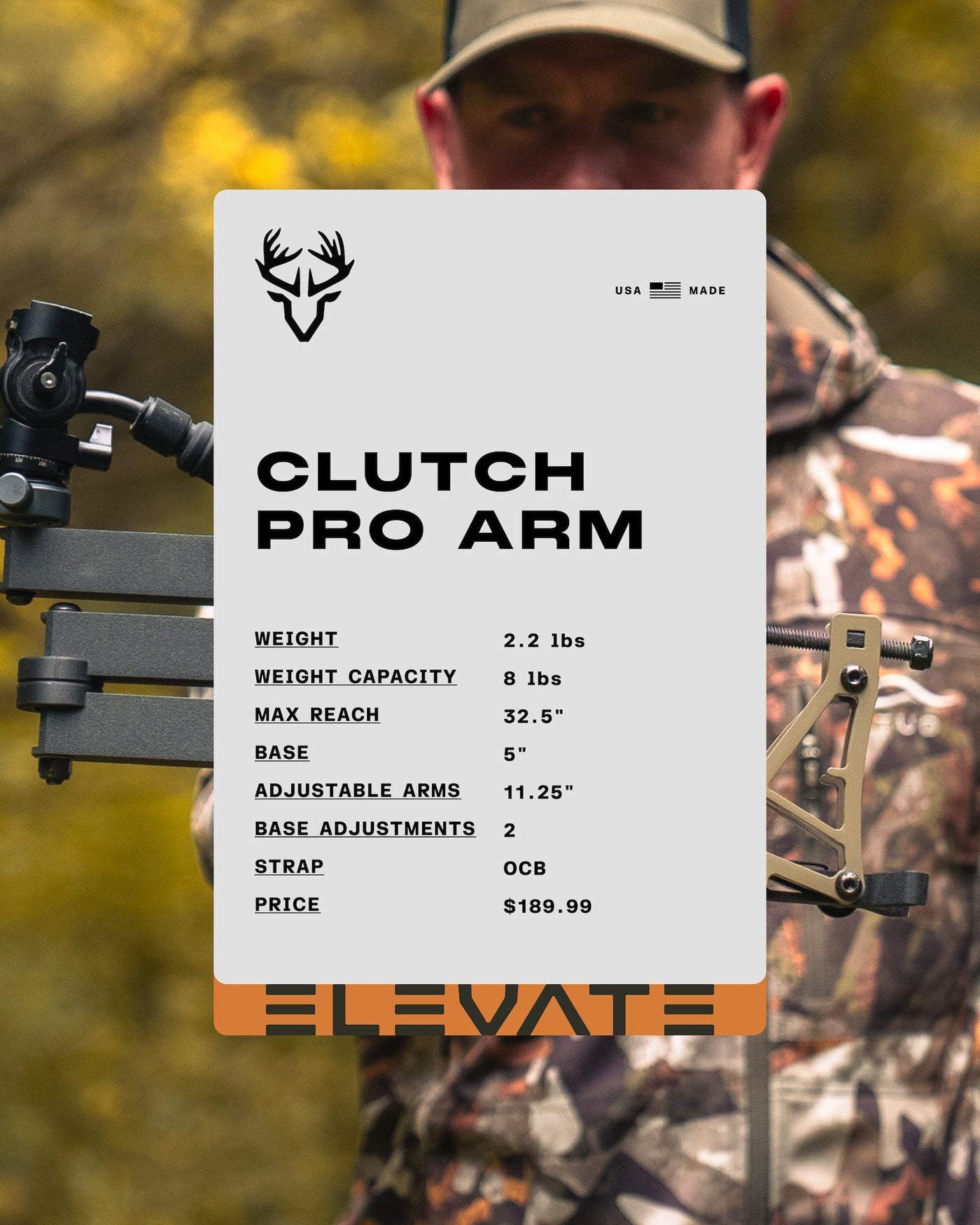 Clutch Pro Camera Arm