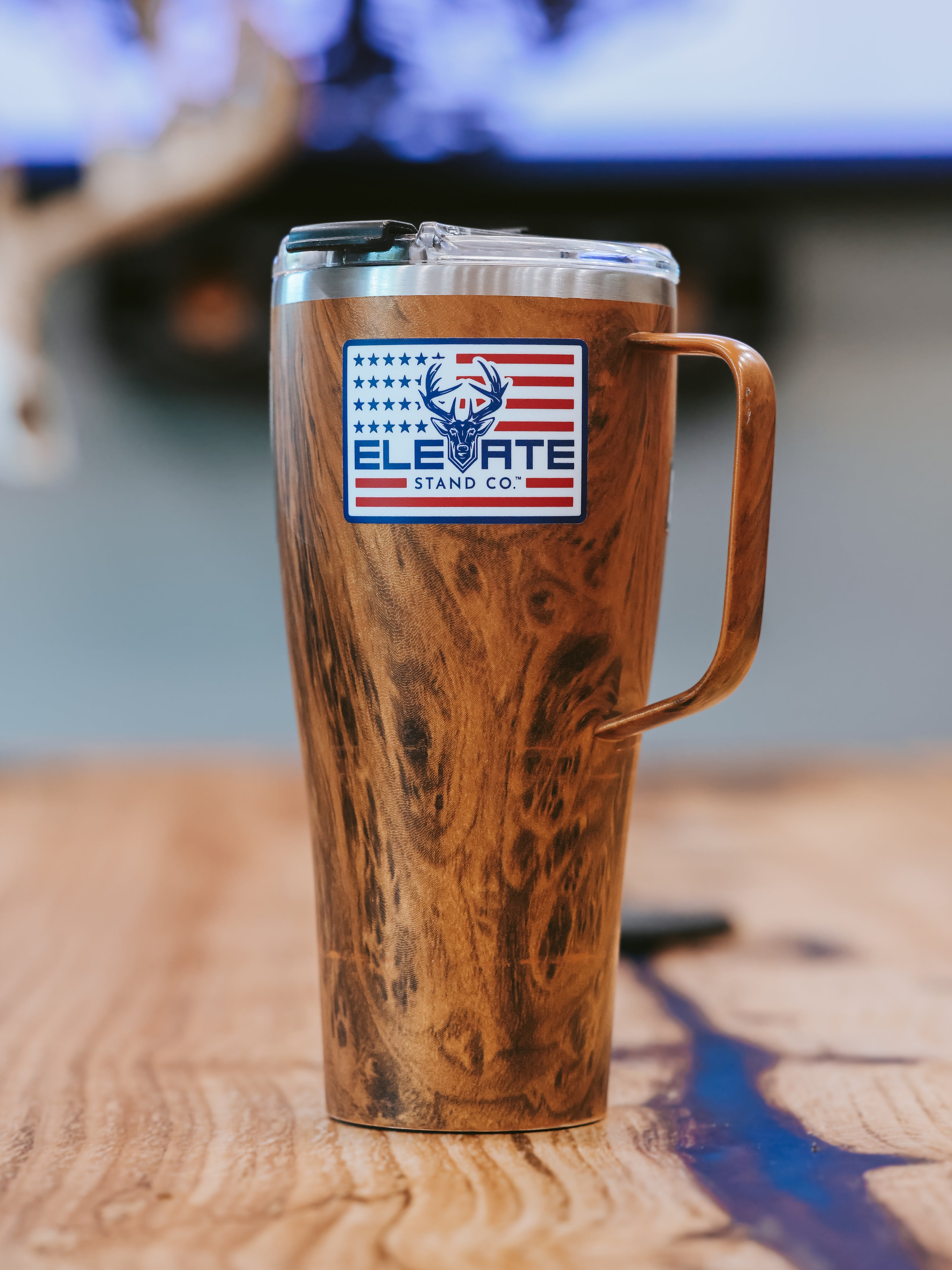 Elevate Flag Sticker - Mini – Elevate Stand Co.