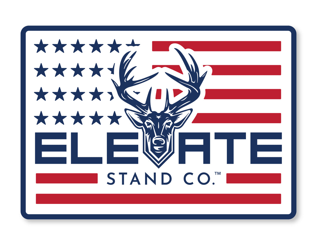 Elevate Flag Sticker