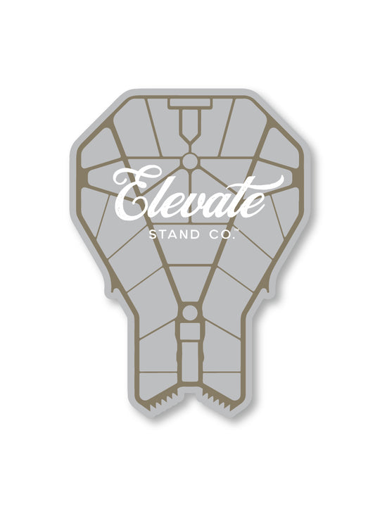 Ultra Stand Sticker - Gray